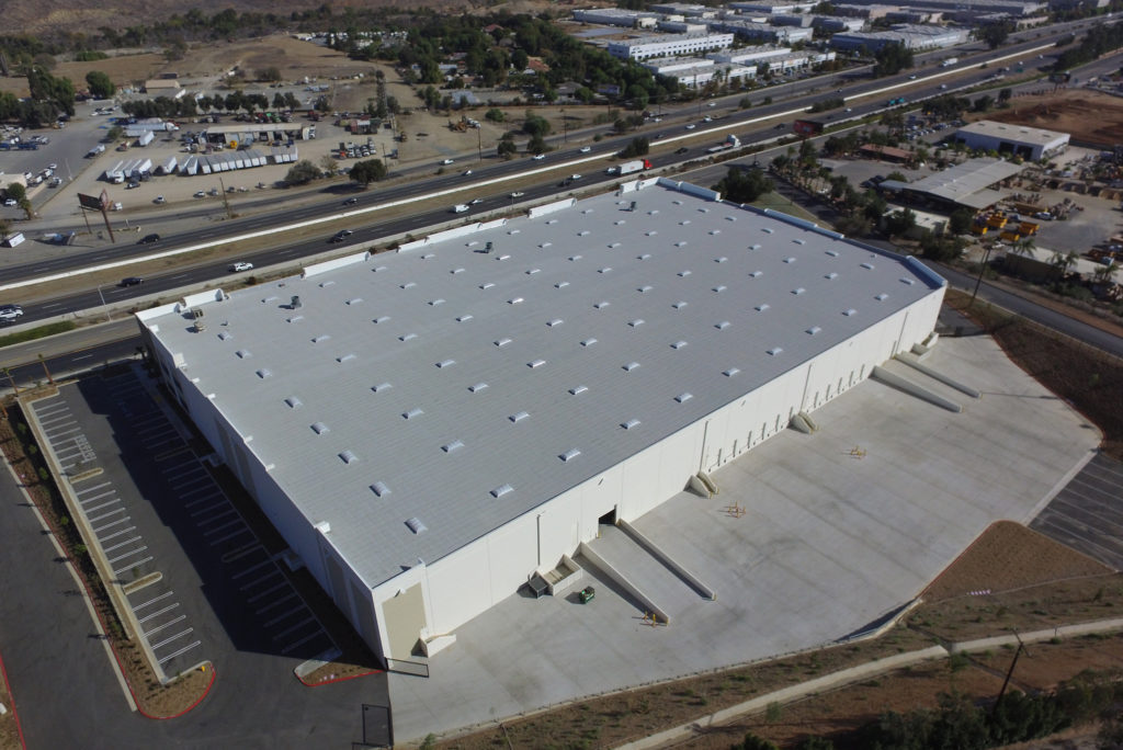 aerial photo of industrial building CapRock Partners