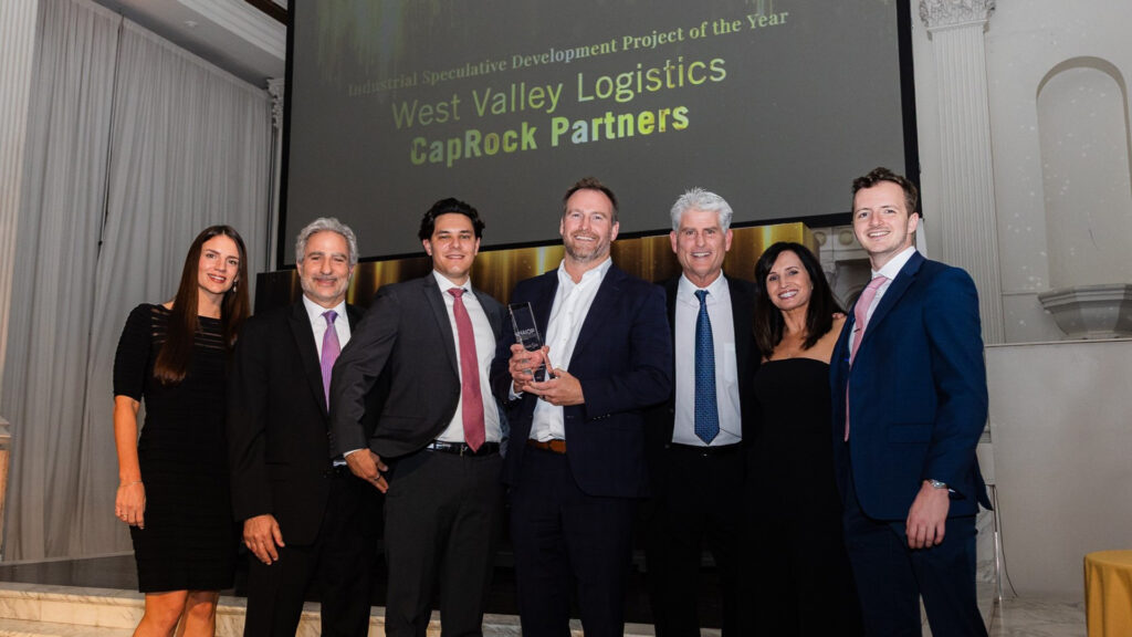 CapRock Partners' West Valley Logistics Named Two-Time Winner at NAIOP SoCal Awards Gala