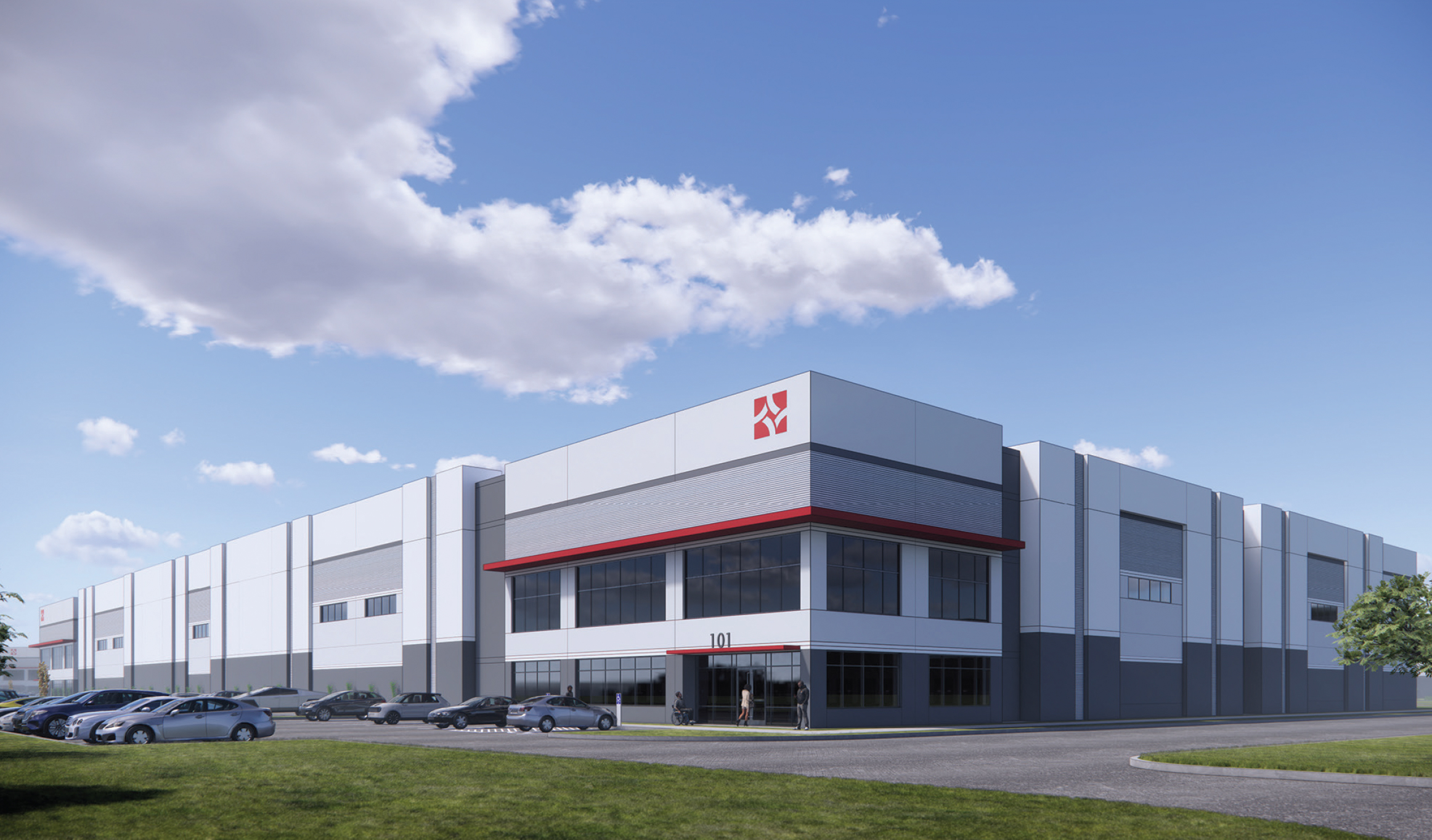 McKinney Air Business Park Rendering